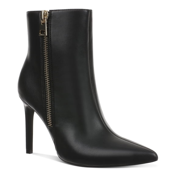 I.N.C. International Concepts Womens Sarishaa Zip Booties Black Smooth 9.5M