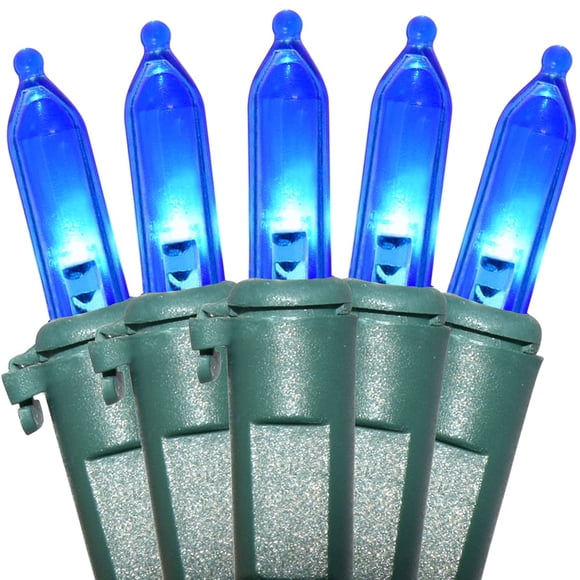 Guirnalda de luces navideñas Holiday Essence LED azul 100 unidades