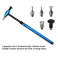 thumbnail image 2 of Dent device,Paintless Dent Removal Down Heads Paintless Knock Down Heads Dent Tool Alloy Hammer With Heads Paintless Dent 5 Knock Down Tool Alloy Hammer Car With 5 Knock Dent Removal Tool, 2 of 6