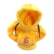 thumbnail image 5 of Sudadera con capucha de felpa con decoración navideña para la perilla de la palanca de cambios del automóvil Bastón de caramelo amarillo, 5 of 8