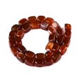 thumbnail image 2 of Natural Red Agate(Dyed Heated) Beads Strands Cuboid 7.5~13x6.5~12.5x6~11.5mm Hole: 1.2mm 33pcs/strand 13.98~15.6''(35.5~39cm), 2 of 5
