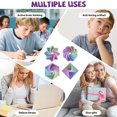 thumbnail image 2 of CYFW 4Pcs Sensory Fidget Toys,3D Printed Sensory Fidget Star,Sensory Toys for Autism,Rainbow, 2 of 7