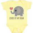 thumbnail image 3 of Inktastic Loved by My Gram Grandchild Boys or Girls Baby Bodysuit, 3 of 5