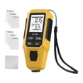 thumbnail image 2 of HILABEE Paint Meter Professional Outdoor Vehicles Paint Thickness Gauge Tool Fit Car Yellow, 2 of 9