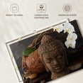 thumbnail image 6 of Elephant Stock Buddha Head Sculpture Wall Art - Horizontal Canvas Wall Art - Living Room Wall Decor - Religion And Spirituality Canvas - Gray And Brown Decor - 36" x 24", 6 of 8