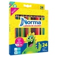 thumbnail image 3 of Lápices de Colores Norma Punta Gruesa con Sacapuntas 24 pzas, 3 of 3