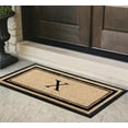 thumbnail image 5 of A1HC Natural Coir & Rubber Door Mat - 30"x 60", Hand-Flocked, Thick, Durable, Heavy-Duty, Indoor/Outdoor Doormat Monogrammed, 5 of 7
