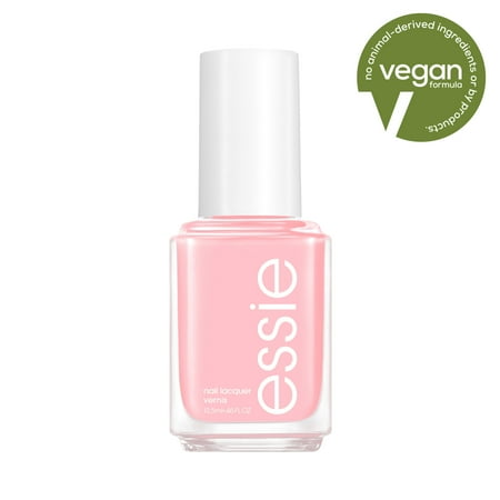 Essie Salon-Quality Nail Polish, Vegan, Sheer Pale Pink, Hi Maintenance, 0.46 fl oz