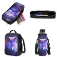thumbnail image 3 of ZUXONGSY Wolf Galaxy Print Backpack for Boys Girls School Bag Middle High Schoolbag Bookbag with Lunch Box Pencil Case and Water Bottle Holder 4 In 1 Back to School Supplies, 3 of 6