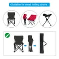 thumbnail image 5 of Uxcell 35"x8"x5" Camp Chair Replacement Bag Nylon Foldable Carrying Bag Large Tote Bag Storage Bag Black, 5 of 6