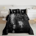 thumbnail image 2 of Castle Fairy Gradient Snake Print Full Size Comforter Sets,Gothic Bedding Sets, 2 of 8