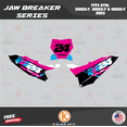 thumbnail image 3 of Kalair GFX Graphics Kit for KTM Motorcross 4-Stroke 250SX-F, 350SX-F, and 450SX-F (2023) Jawbreaker Series, 3 of 5