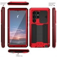 thumbnail image 5 of Decase Case for S24 Plus Ultimate Drop Protection Case,Military Grade Heavy Duty Metal,Shockproof Rugged Dustproof Strong Kickstand,Slide Lens Guard Full Body Protection Case Cover,Red, 5 of 7