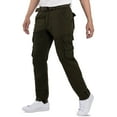 thumbnail image 4 of X RAY JEANS Mens Utility Cargo Pants, Olive, 36X32, 4 of 10