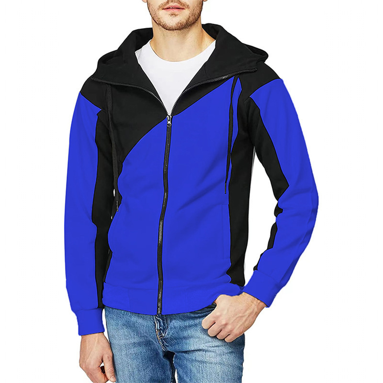 Mens coat mens winter coats Men's Casual Camouflage Sports Sweatshirt