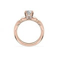 thumbnail image 3 of 1.15 Ct Princess Cut Natural Diamond Stylish Solitaire Ring for Anniversary Solid 14K Rose Gold Size 4, 3 of 8