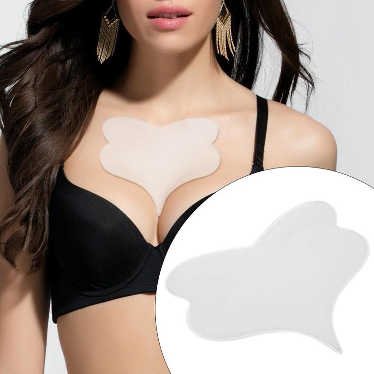 Kritne Silicone Anti Wrinkle Chest Pad Reusable Anti Aging Breast Patch  Sticker for Skin Care, Chest Patch,Chest Pad 