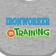 thumbnail image 4 of Inktastic Future Ironworker in Training Boys or Girls Baby Bib, 4 of 4