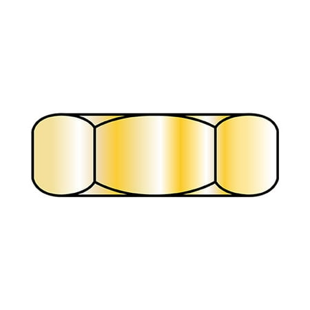 

4-40X3/16X1/16 Small Pattern Hex Machine Screw Nut Zinc Yellow (Pack Qty 10 000) BC-0403NHY