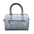 thumbnail image 3 of Bolsa Satchel Coach Rowan Azul Pastel, 3 of 8