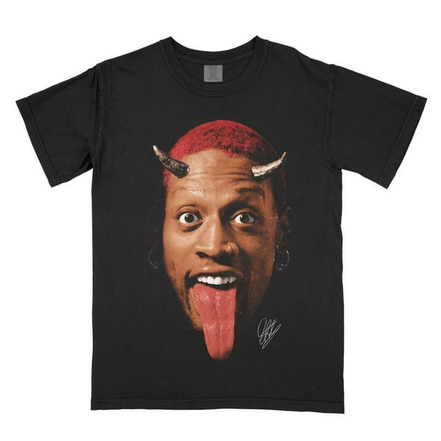 Rodman T-Shirt Grande Tête - comme sur l'Image - 4TG