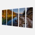 thumbnail image 2 of Placid Lake between Mountains - Landscape Canvas Art Print, 2 of 3