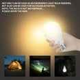 thumbnail image 6 of Rechargeable Light Bulbs with Remote Control, 2200mAh Battery Emergency Light Bulb for Power Outage and Camping Outdoor with Remote Control, Dimmable 600LM 50 Watt Equivalent, 6 of 7