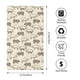 thumbnail image 2 of Fotbe Vintage Farm Pigs Toalla Premium con Patrón, Toalla de Microfibra de Secado Rápido, Ligera y Altamente Absorbente (27.5x16in), Ideal para Uso Diario, 2 of 6
