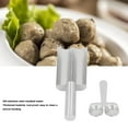 thumbnail image 3 of Meatball Maker with Cutting Spoon Stainless Steel Meat Baller Spoon Suitable for Kitchen Bar Restaurant, 3 of 7