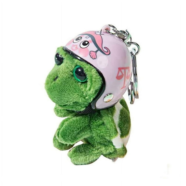 Key Chain Bag Keychain Handmade Cartoon Turtle Comfortable Touch Super Soft High Simulation Decorate Adorable Cute Plush Pendant Keychain Bag Accessory
