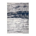 thumbnail image 2 of Modern Abstract Wave Area Rug 5'x7' Blue Area Rug, 2 of 9