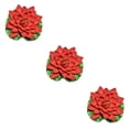 thumbnail image 3 of Destyer EVA Artificial Lotus Replacement Vivid Simulation Outdoor Garden Landscaping Photography Fake Water Flower Red 3Set, 3 of 6