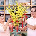 thumbnail image 4 of 8 Pieces Chinese Knot Decoration Golden Chinese Year of Red Hanging Chinese Feng Shui Decor, 4 of 5