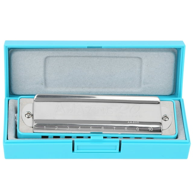 Senjay Harmonica de Blues, Excellent Matériau Facile à Utiliser pour la Maison