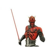 Diamond Select Toys Star Wars The Clone Wars - Darth Maul Vinyl Bust Bank - 8 in