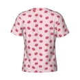 thumbnail image 6 of Vsdgher Cute Pig Nose Print Men's Dry Fit Mesh Athletic Shirts Moisture Wicking Tennis T-Shirt Tops, 6 of 9