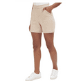 thumbnail image 2 of Nautica Jeans Ladies' Pull-On Chino Short, Brown, Sz 10, 2 of 3