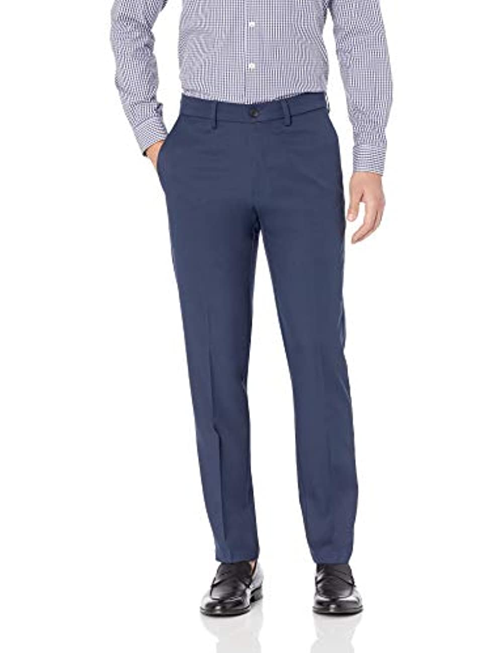 Haggar Haggar Men's Cool 18 Pro Slim Fit Premium Flex Flat Front Pant