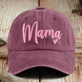 thumbnail image 2 of Fgnfyis Mama Hats For Women Funny Adjustable Mini Baseball Caps Cute Mom Life Novelty Dad Hat Red One Size, 2 of 3