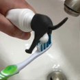 thumbnail image 4 of Pooping Dog Toothpaste Cap, Black Toothpaste Dispenser, 4 of 4