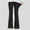 Black, variant on Girls Boys Flare Pants Fall Solid Color Warm Bottom Pant Toddler Fashion Lightweight Leggings Yoga Trousers Pink 11-12 Years