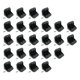 thumbnail image 2 of 25 piezas de protectores de nieve que se rompen fácilmente para juntas alzadas prácticas negro, 2 of 8