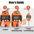 thumbnail image 3 of Hanging Scale Handheld Crane Scale Scale Digital Mini Crane Scale Fishing Scale ,Multiple Functions, 3 of 6
