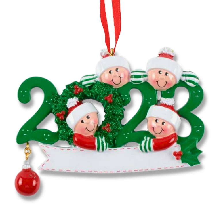 Inexpensive personalized on sale christmas ornaments