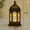 thumbnail image 3 of Ramadan Lantern Moroccan Style Vintage Decorative LED Candles Hanging Lantern Battery Powered Eid Mubarak Lights for Home Patio Tabletop Wedding Centerpeice Festival Decoration Moon Star Light, 3 of 5