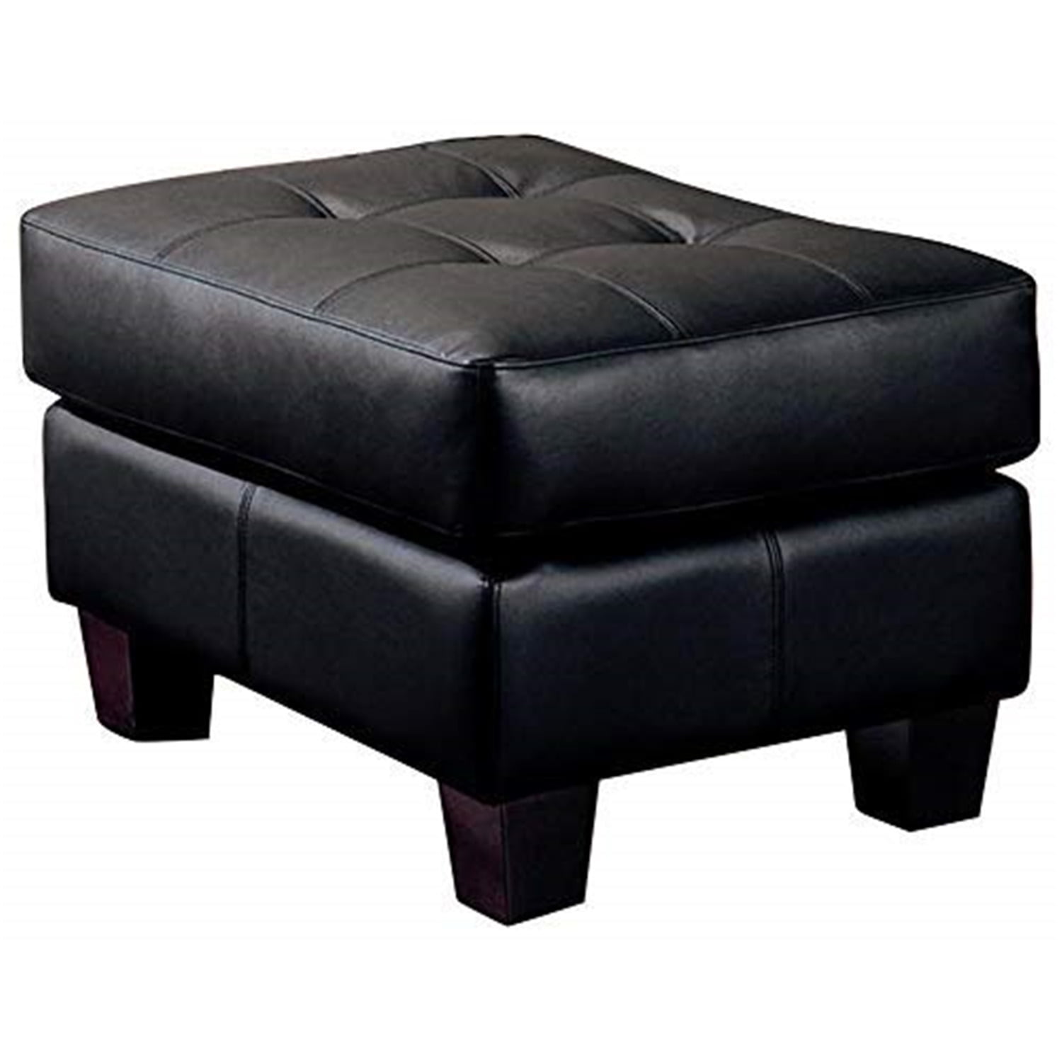 OTTOMAN, BLACK, 30.00 X ;24.00 X 19.00"H