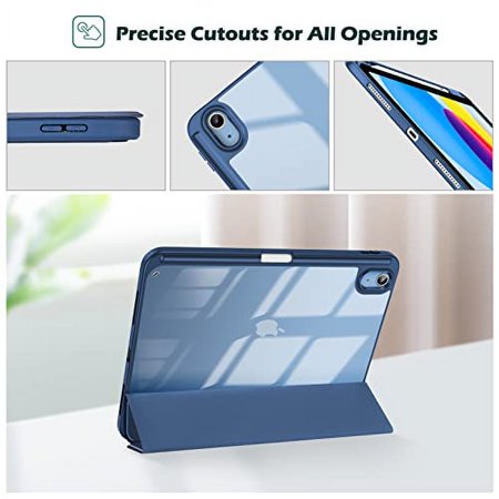 ProCase iPad 11世代/10世代 ケース iPad（A16）11インチ 2025/10.9インチ 2022通用 A2696 A2757 A2777 ペン収納 耐衝撃 三つ折り スタンド スマート