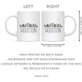 thumbnail image 3 of Koyal Wholesale Colorful City Skyline Graphic Ceramic Coffee Mug, Houston, 3 of 5