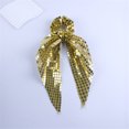 thumbnail image 5 of Blingbling Ribbon Sequins Hair Scrunchie for Women Teens Fashion Multiuse Hairband for Work and Social Gatherings, 5 of 9