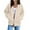 Beige, variant on ZSQDM Custom Hoodies for Women Cousins Beach Sweatshirt Women Polyester Hoodie Dream Coat for Curly Hair Womens Cropped Jacket Zip Up Lightweight Oversized（Xxl）